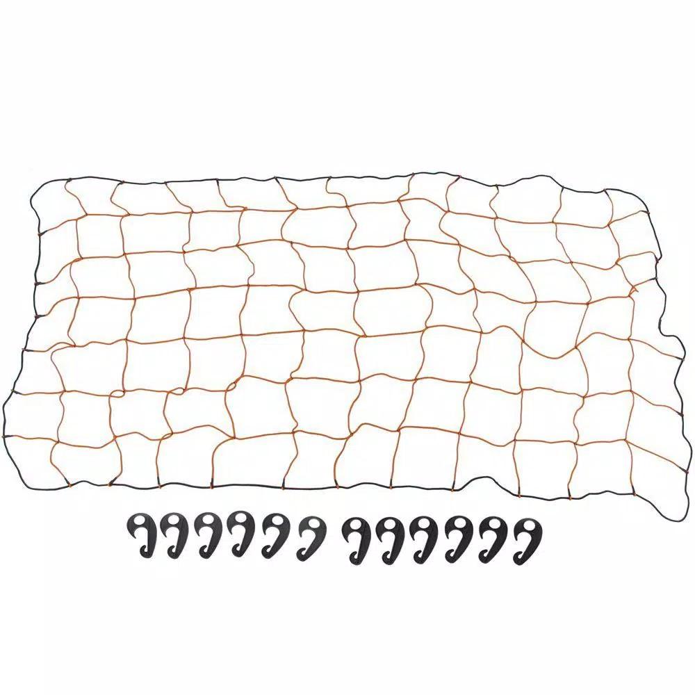HitchMate StretchWeb 4 ft. x 6 ft. Heavy-Duty Cargo Net with 12 Moveable Hooks