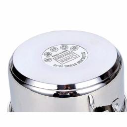 Cooks Standard 6 Qt. Stainless Steel Stock Pot with Tempered Glass Lid thumbnail 3