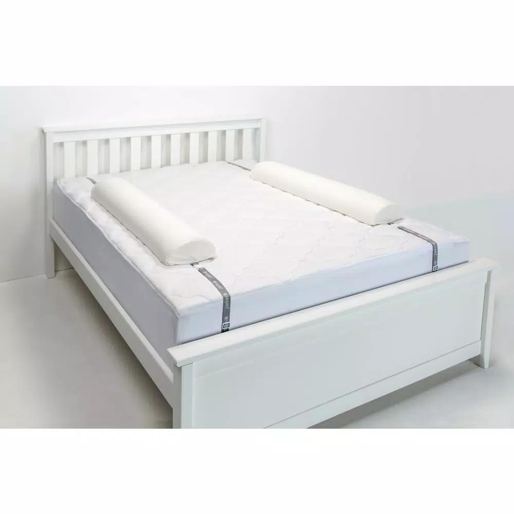Regalo Double-Sided Foam Bed Bumper for Kids, Fits Full/Queen Mattresses