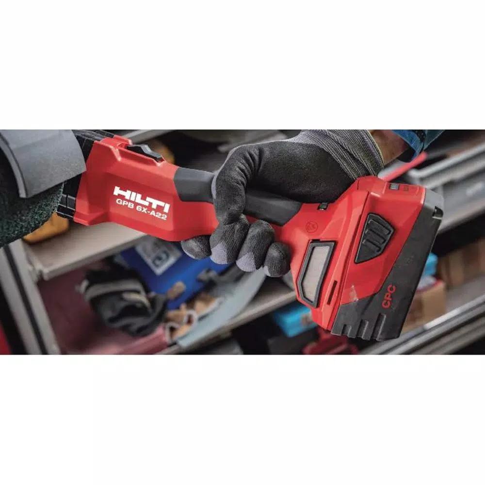 Hilti 22V Cordless Brushless 4 in. Burnisher/Grinder and Abrasive Kit
