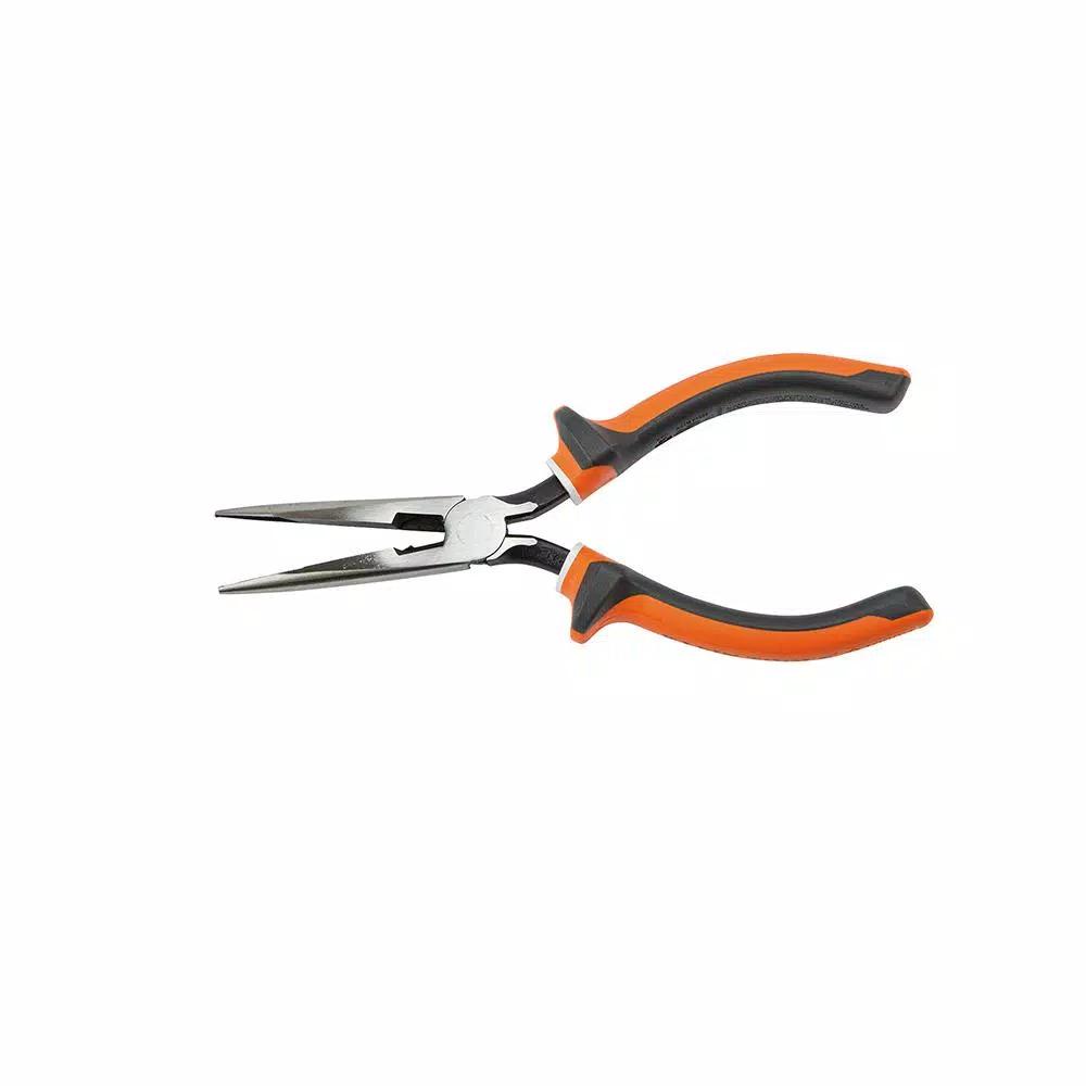 Klein Tools 7 in. Insulated Long Nose Side-Cutting Pliers, 1000V VDE Certified