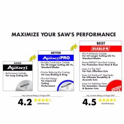 Avanti Pro 7-1/4 in. 18-Tooth Fast Framing Circular Saw Blade (2-Pack) thumbnail 2