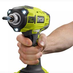 RYOBI 18V ONE+ QuietSTRIKE 1/4 in. Hex Pulse Driver Kit with 1.5 Ah Battery thumbnail 5