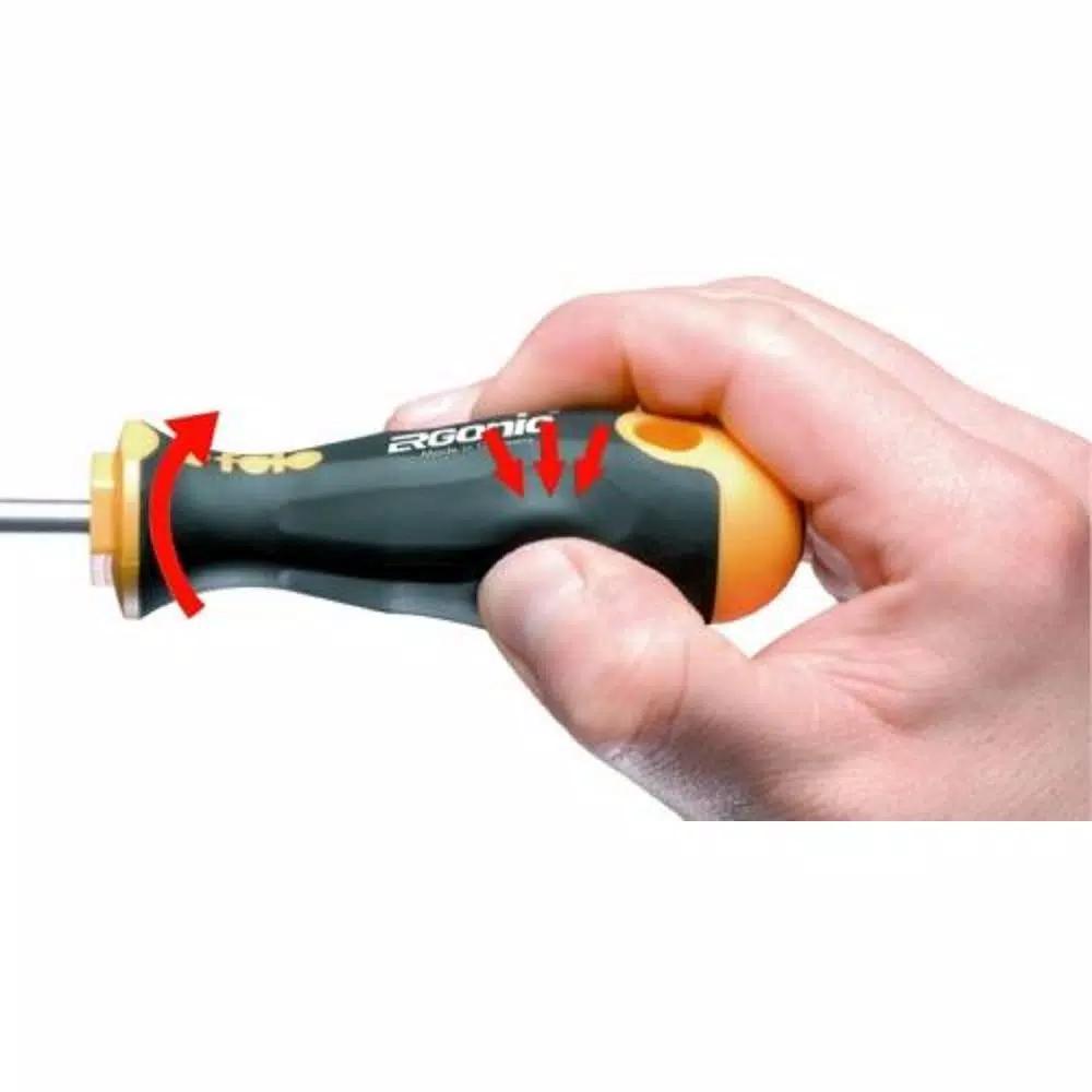Felo R-GO Felo 36-Piece 1/4 in. Ergonic Ratchet and Stubby Imperial Multi-Tool Set