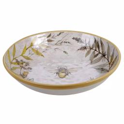 Certified International Bee Sweet 13 in. Multicolored Earthenware Serving and Pasta Bowl thumbnail 1