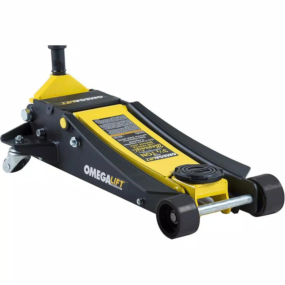 Omega Lift 3.5-Ton Magic Lift Low Profile Heavy-Duty Floor Jack