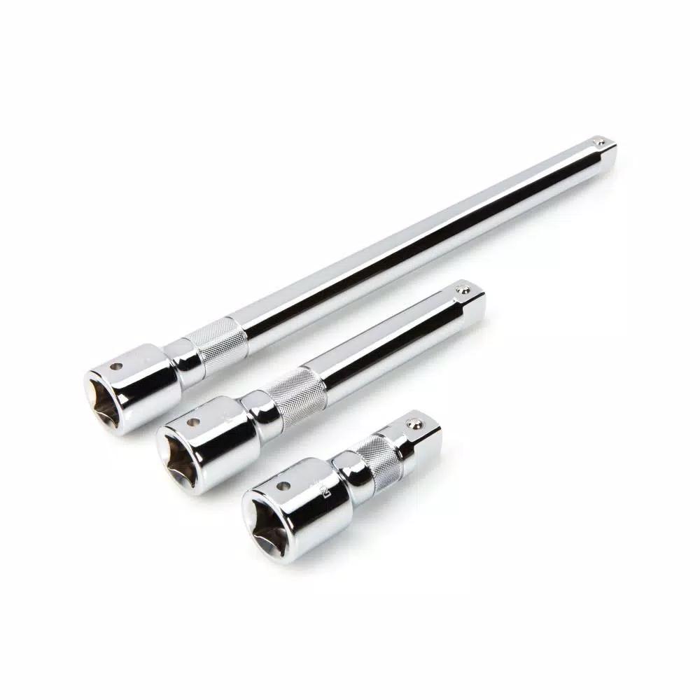 TEKTON 3/4 in. Drive Extension Set, 3-Piece (4 in., 8 in., 16 in.)