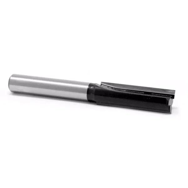 WEN 5/16 in. Straight 2-Flute Carbide Tipped Router Bit, 1/4 in. Shank