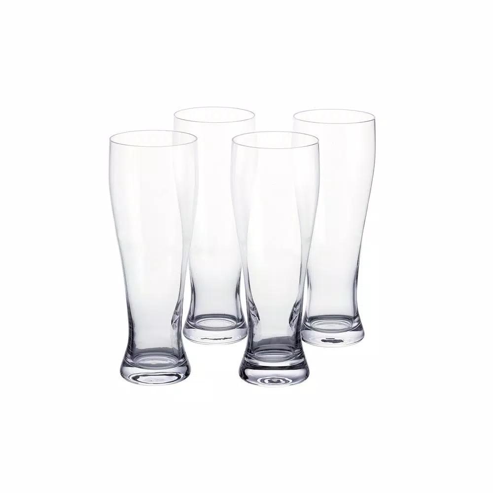 Home Decorators Collection 25.5 oz. Weizen Beer Glasses, Set of 4