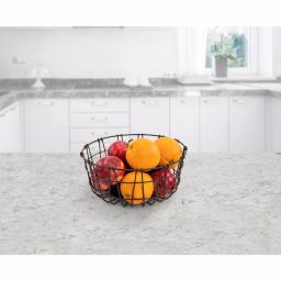 Spectrum Austin Bronze Steel Fruit Bowl - Rustic Farmhouse Design thumbnail 1