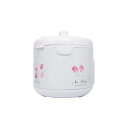 Tayama Cool Touch TRC-08 8-Cup White Rice Cooker with Steamer and Non-Stick Inner Pot thumbnail 3