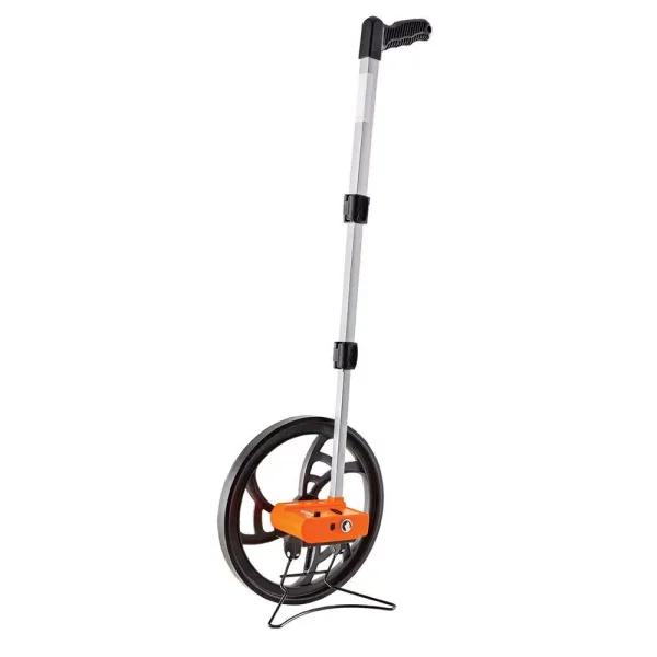 Keson 12 in. Metal/Resin Composite Measuring Wheel with Telescoping Handle and 5-Digit Counter