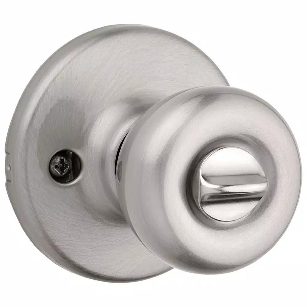 Kwikset Tylo Keyed Entry Door Knob with SmartKey Security - Satin Nickel