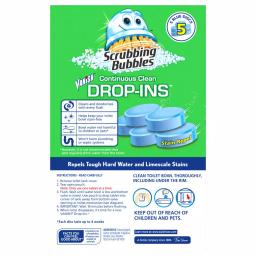 Scrubbing Bubbles Vanish Continuous Clean Toilet Bowl Cleaner Drop-Ins, Blue, 5-Pack (Case of 6) thumbnail 4