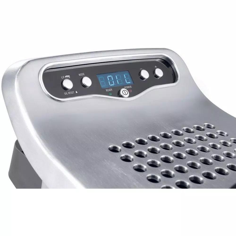 DeLonghi De'Longhi Dual Zone Digital 4L Stainless Steel Deep Fryer with Easy Clean Drain System