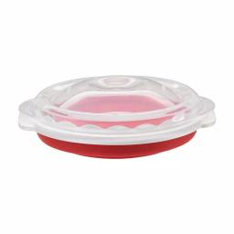 Cuisinart Pop and Serve 2.5 qt. Silicone Microwave Popcorn Maker - Red thumbnail 3