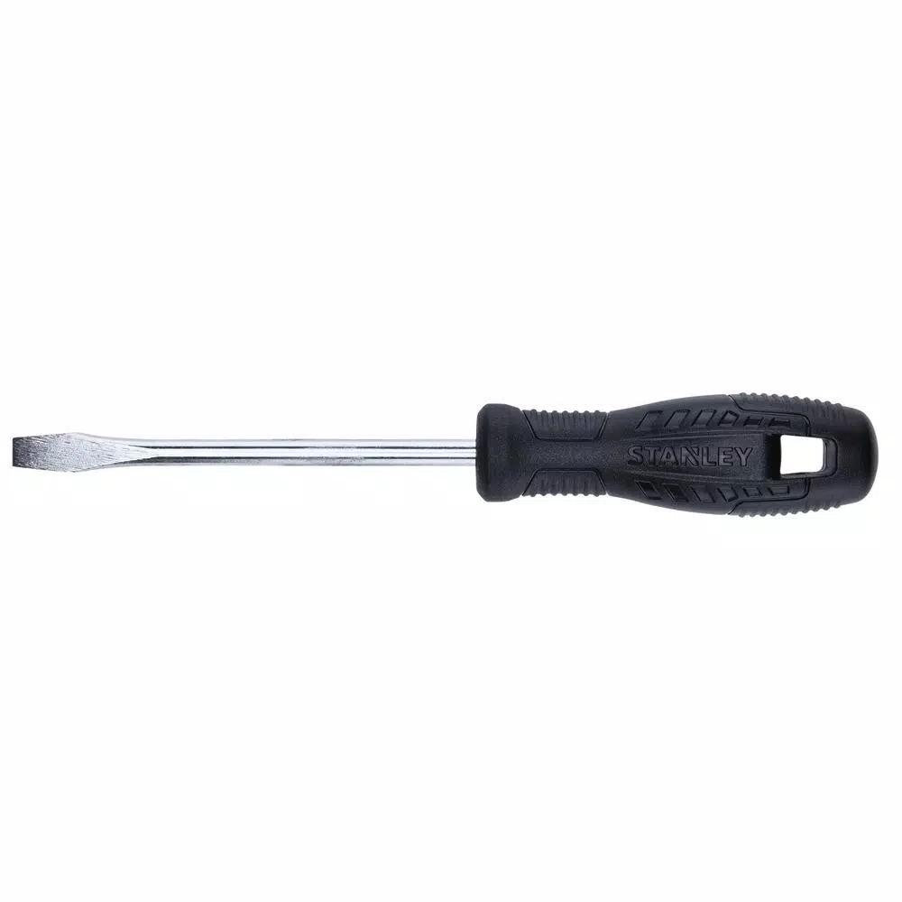 Stanley 1/4 in. x 4 in. Slotted Screwdriver with Ergonomic Handle