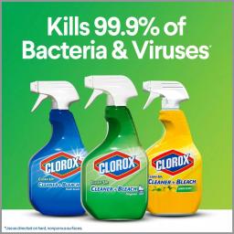 Clorox Clean-Up All-Purpose Bleach Spray Cleaner, Fresh Scent, 32 oz. (2-Pack) thumbnail 2