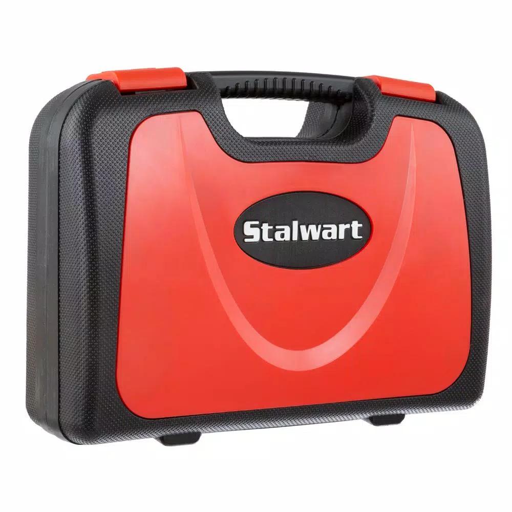 Stalwart 36-Piece Heat Treated Steel Tool Set with Hard Carrying Case