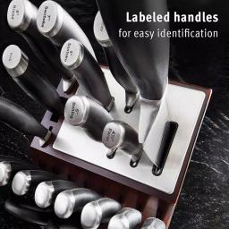 Calphalon Contemporary 20-Piece Self-Sharpening Cutlery and Block Set with SharpIN Technology thumbnail 4