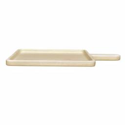 Noritake Hammock Wood 16.5 in. x 12 in. Square Wood Serving Platter, Blonde Finish thumbnail 2