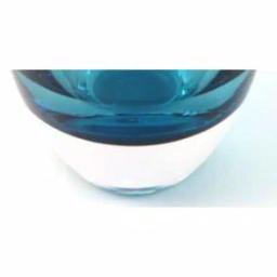 Badash Crystal Sutton Galleries Samantha 8 in. Cobalt Blue European Mouth Blown Glass Bud Vase thumbnail 3