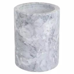Unbranded White Marble Utensil Holder - Heavy Duty Large Capacity Utensil Crock thumbnail 3