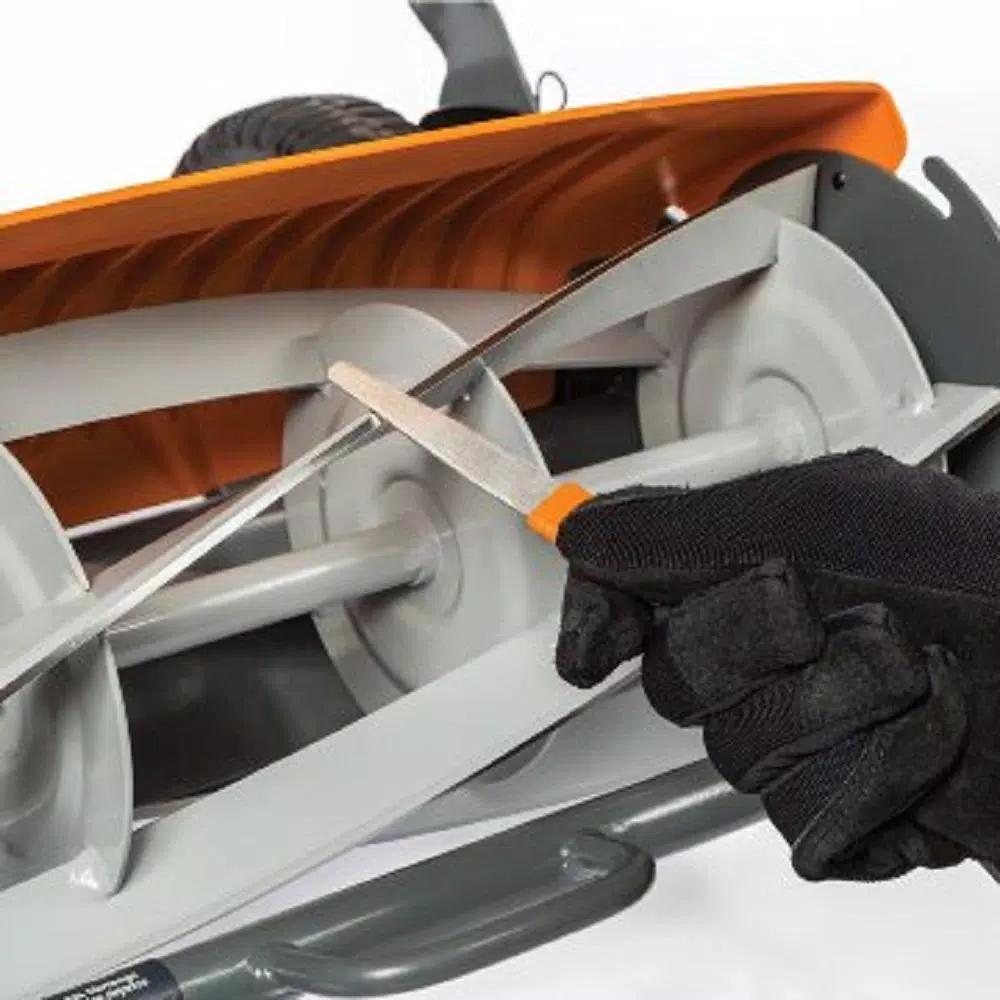 Fiskars 6 in. Diamond Coated Blade Sharpener for Gardening Tools