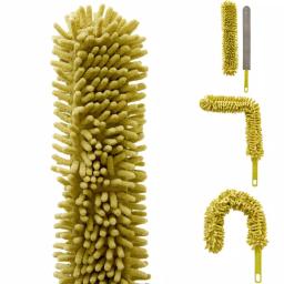 DocaPole 7 ft. to 30 ft. Telescopic Extension Pole with Flexible Microfiber Ceiling Fan Duster Kit thumbnail 3