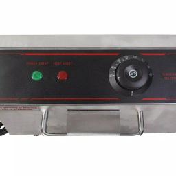Costway 5000W Dual Tank Electric Countertop Deep Fryer, Stainless Steel Commercial & Home Restaurant Fryer thumbnail 8