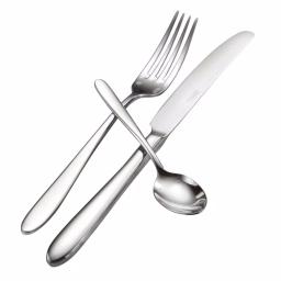 Oneida Mascagni II 18/0 Stainless Steel Serving Spoons, Silver (Set of 12) thumbnail 2