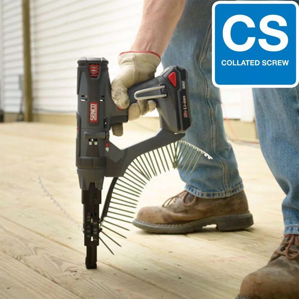 Senco DS312 18V Lithium-Ion Cordless Screw Gun, 2500 RPM, 1/4 in. Chuck