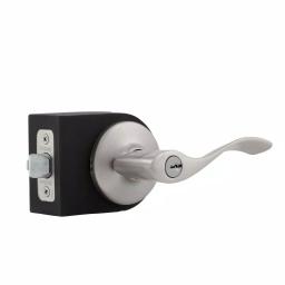 Kwikset Balboa Satin Nickel Exterior Entry Door Lever thumbnail 2