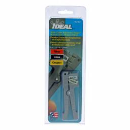 Ideal Adjustable Coax and Fiber Ringer Stripper Tool, Up to 1/8 in. thumbnail 4