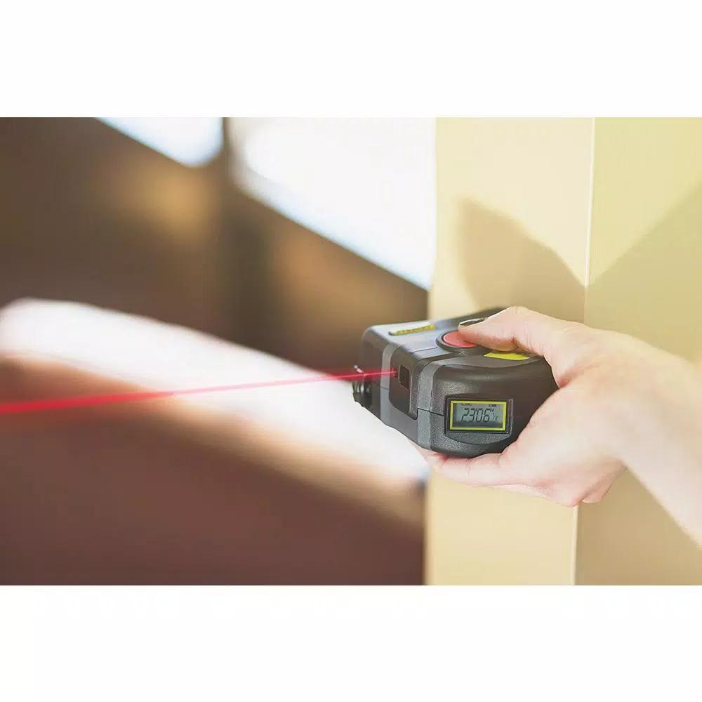 General Tools 2-in-1 Laser Tape Measure, 16 ft. Steel Tape & 50 ft. Laser Distance Measurer