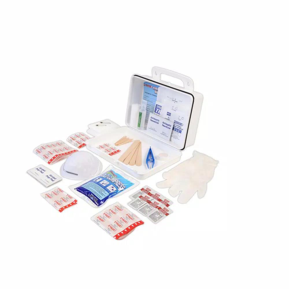 Rapid Care 166-Piece 25 Person ANSI/OSHA Compliant Industrial First Aid Kit