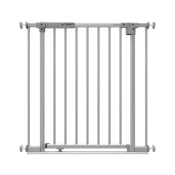 Perma Child Safety Stellar LED Baby Gate, 30 in. H Pressure Mounted Auto-Close Gate with Safe Step Bar