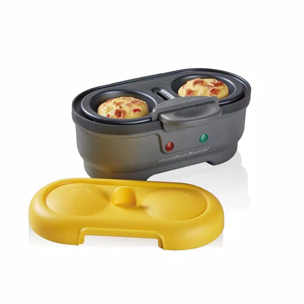 Hamilton Beach Egg Bites and Poached Egg Maker, Grey