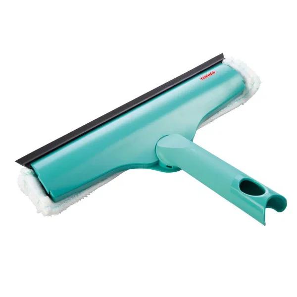 Unbranded Leifheit Click System Telescoping Window Squeegee and Microfiber Washer Head