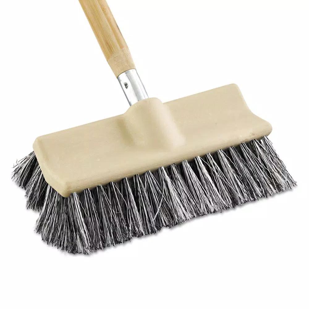 ProLine 10 in. Dual-Surface Vehicle Brush with Flagged Polypropylene Bristles