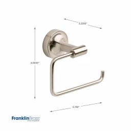 Franklin Brass Voisin 3-Piece Brushed Nickel Bath Hardware Set thumbnail 3