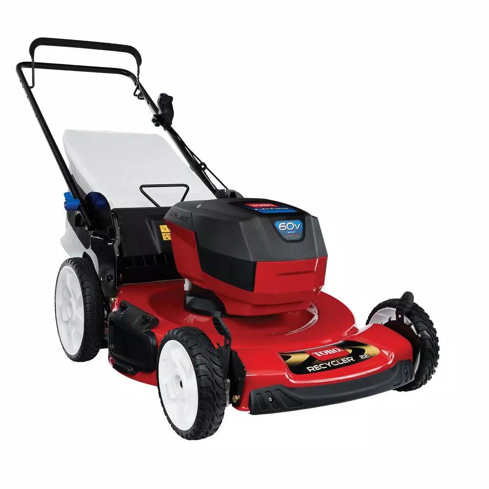 Toro 22 in. Recycler 60V Max Cordless Battery Push Lawn Mower - Tool Only