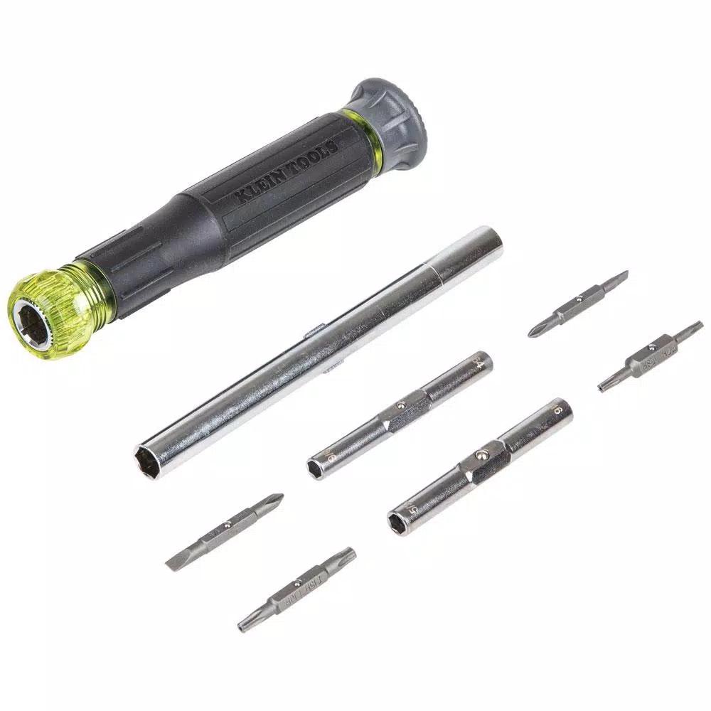 Klein Tools 14-in-1 Precision Screwdriver and Nut Driver Multibit Tool