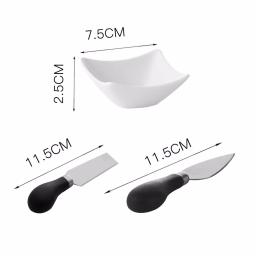 MALACASA 2.95-Inch White Porcelain Ramekins Set of 4, Ceramic Small Serving Bowls thumbnail 2