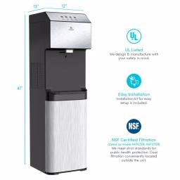 Avalon A13 Electric Bottleless Water Dispenser, Stainless Steel, 3 Temperatures, Self-Cleaning thumbnail 2