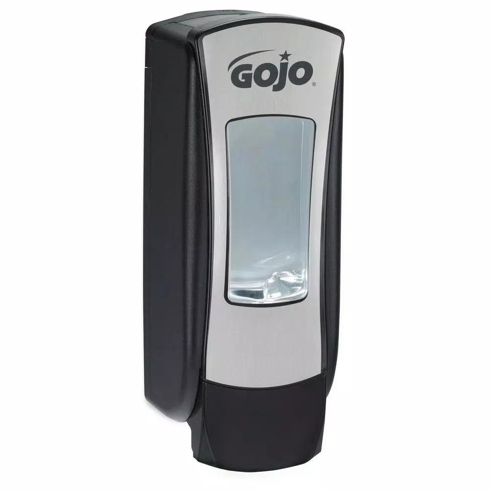 GoJo ADX-12 Manual Soap Dispenser, 42.3 fl. oz. (1250 ml), Chrome and Black