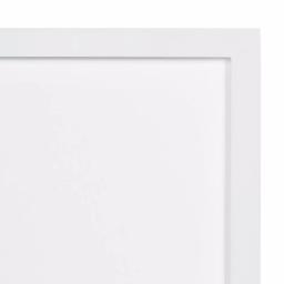 DesignOvation Gallery 17 x 17 in. White Wood Picture Frame, Matted to 4 x 6 in. thumbnail 3