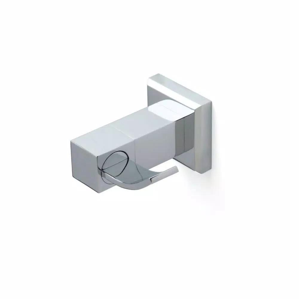 Italia Roma Single Robe Hook - Polished Chrome - Solid Brass