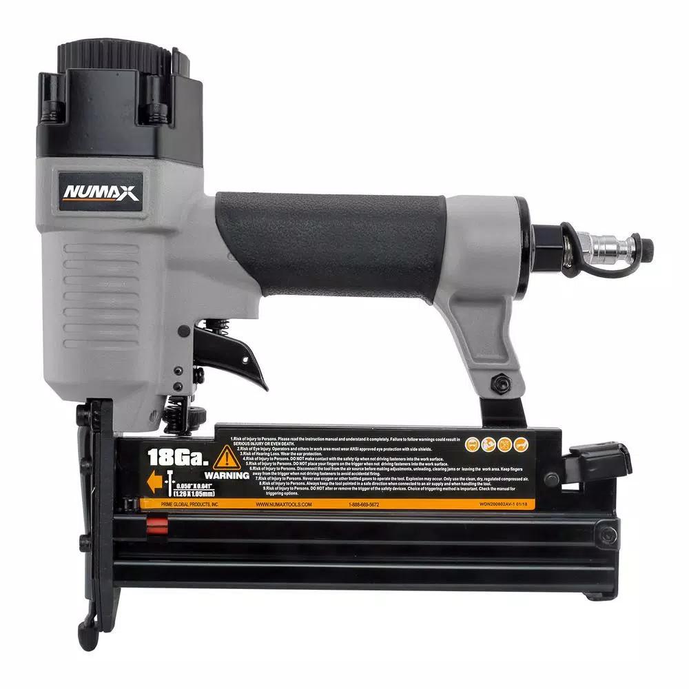 NuMax SL31 3-in-1 Pneumatic Finish Nailer and Stapler, 16-Gauge & 18-Gauge, 2 in.