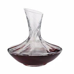 Wine Enthusiast Allure 47.25 oz. Aerating Wine Decanter, Mouth-Blown Lead-Free Crystal thumbnail 1